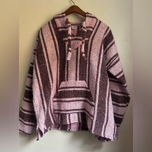 Drug Rug poncho pink large